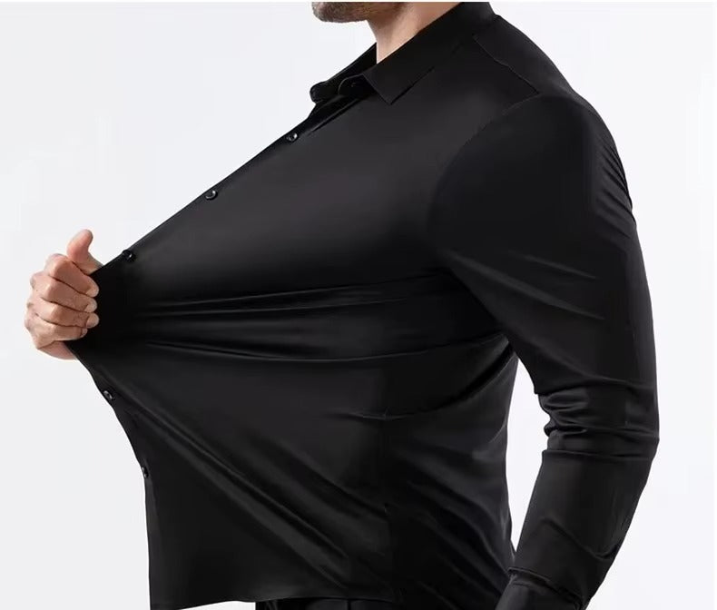 Knitterfreies Slim-Fit-Hemd