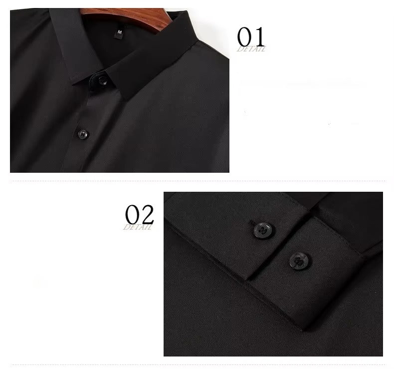 Knitterfreies Slim-Fit-Hemd