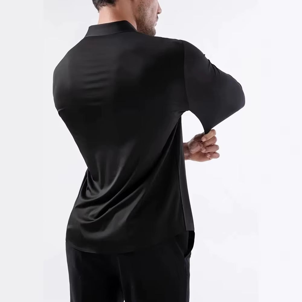 Knitterfreies Slim-Fit-Hemd