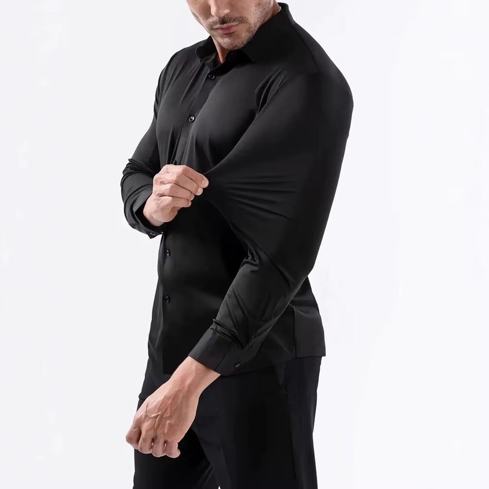 Knitterfreies Slim-Fit-Hemd