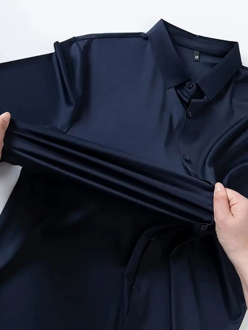 Knitterfreies Slim-Fit-Hemd